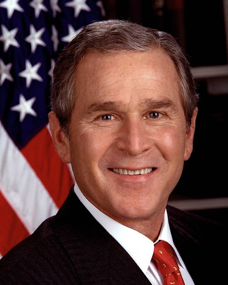 George W Bush Official Presidential Portrait – 8-6